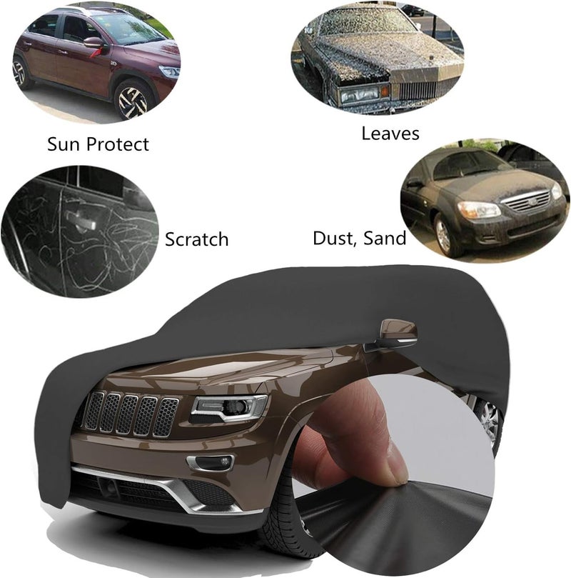 TORONTO Car Body Cover for SUZUKI S-PRESSO – Rugged Mini-SUV Body Guard for Sun - Image 5